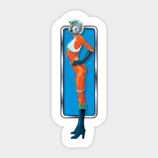 Female X-Wing Pilot Sticker